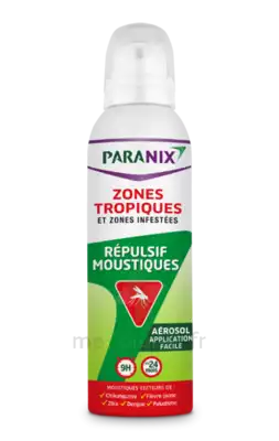 Acheter Paranix Moustiques Lotion Zones Tropicales Aérosol/125ml à CAHORS