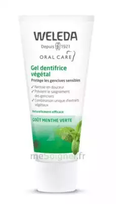 Weleda Soins Bucco-dentaires Gel Dentifrice Végétal 2t/75ml à CAHORS