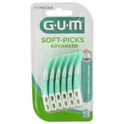 Gum Soft Picks Advanced Pointe Interdentaire Standard B/60 à CAHORS